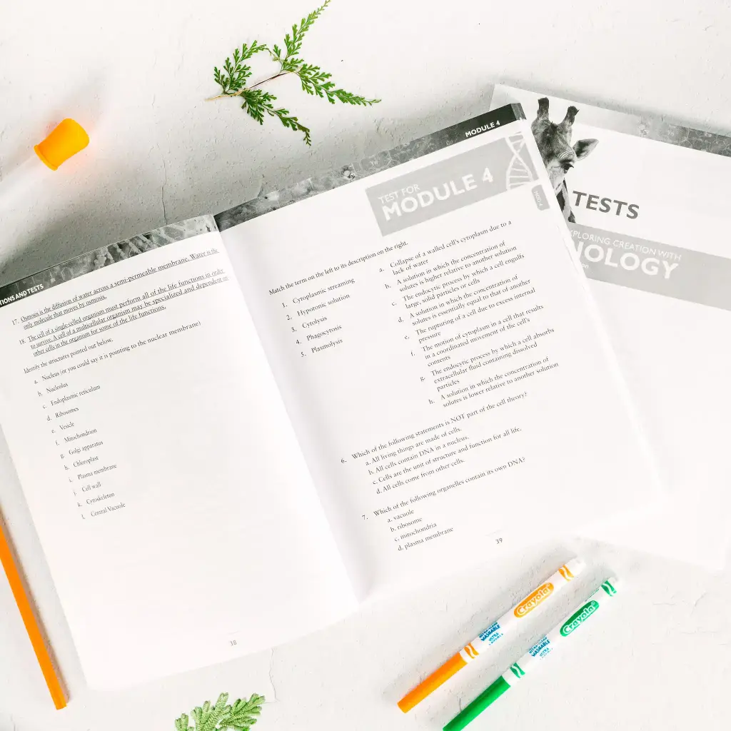 Biology-Solutions-and-Tests-Manual-with-Test-Pages-Module-4.webp
