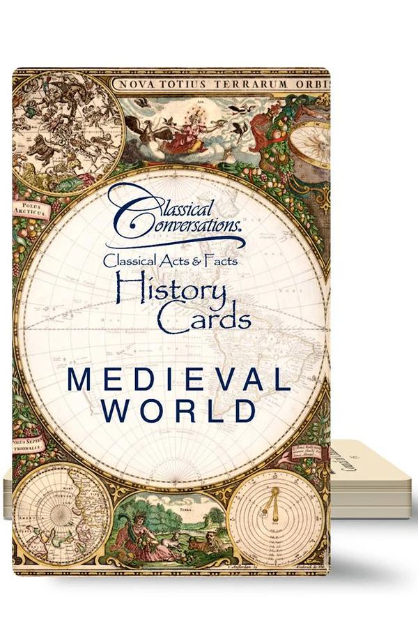 [fs047] Classical Acts & Facts: History Cards: Medieval World