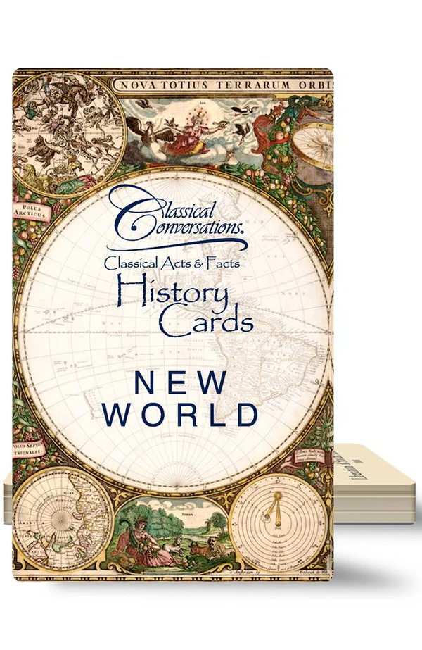 [fs048] Classical Acts & Facts: History Cards: New World