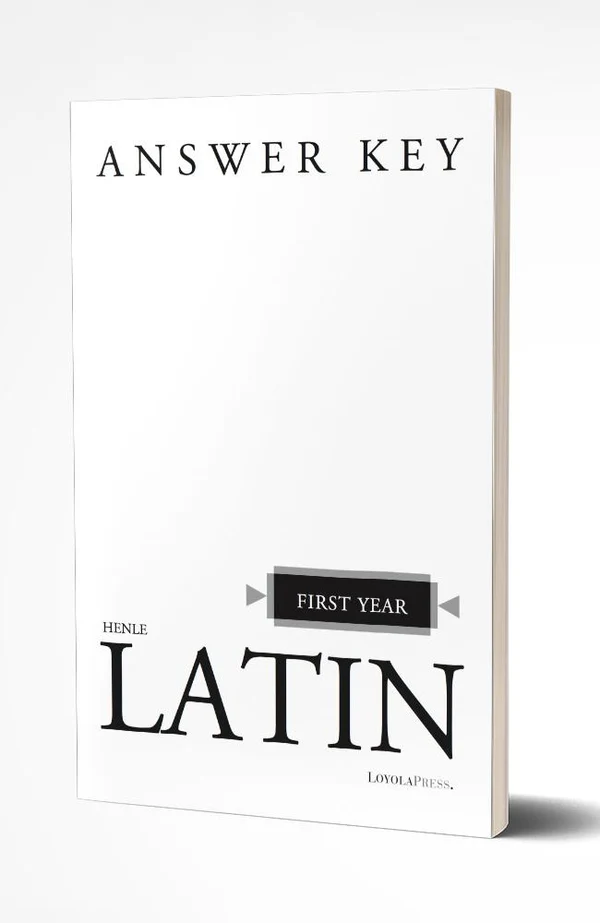 [as045] Henle First year Latin (Key)