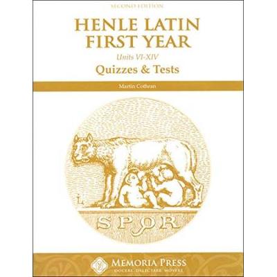 [MPHenle1TQ2] Henle Latin First Year: Units VI-XIV Quizzes & Tests