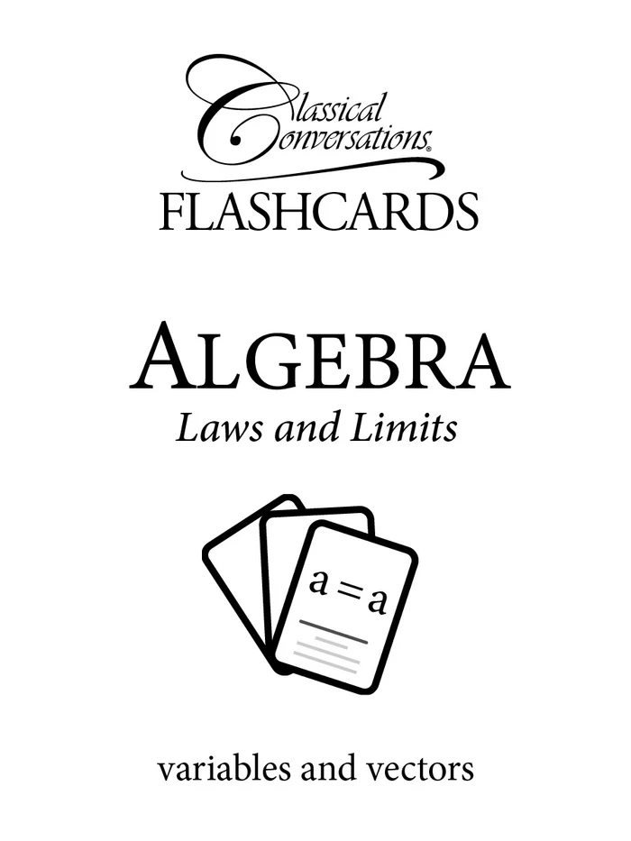 [ES069] The Math Map Flashcards Algebra: Laws and Limits Flashcards