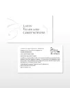 Latin Flashcards Verbs and Conjunctions