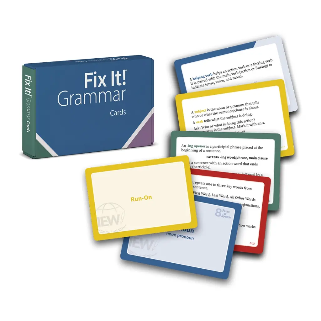 [FIX-GC] Fix It Grammar Cards