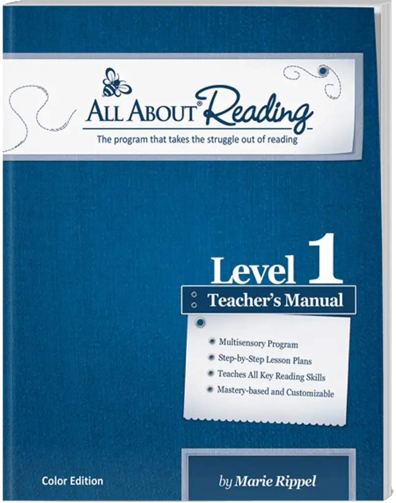 [AAR-L1-TM] All About Reading Level 1 Teacher's Manual