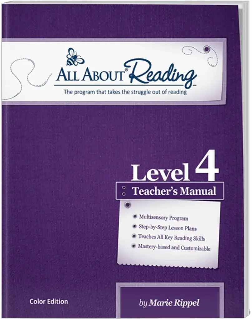 [AAR-L4-TM] All About Reading Level 4 Teacher's Manual