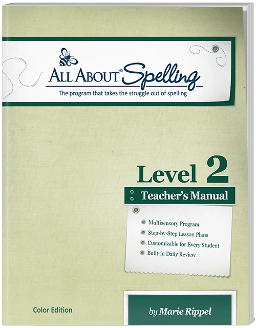 All About Spelling Level 2 Teacher's Manual