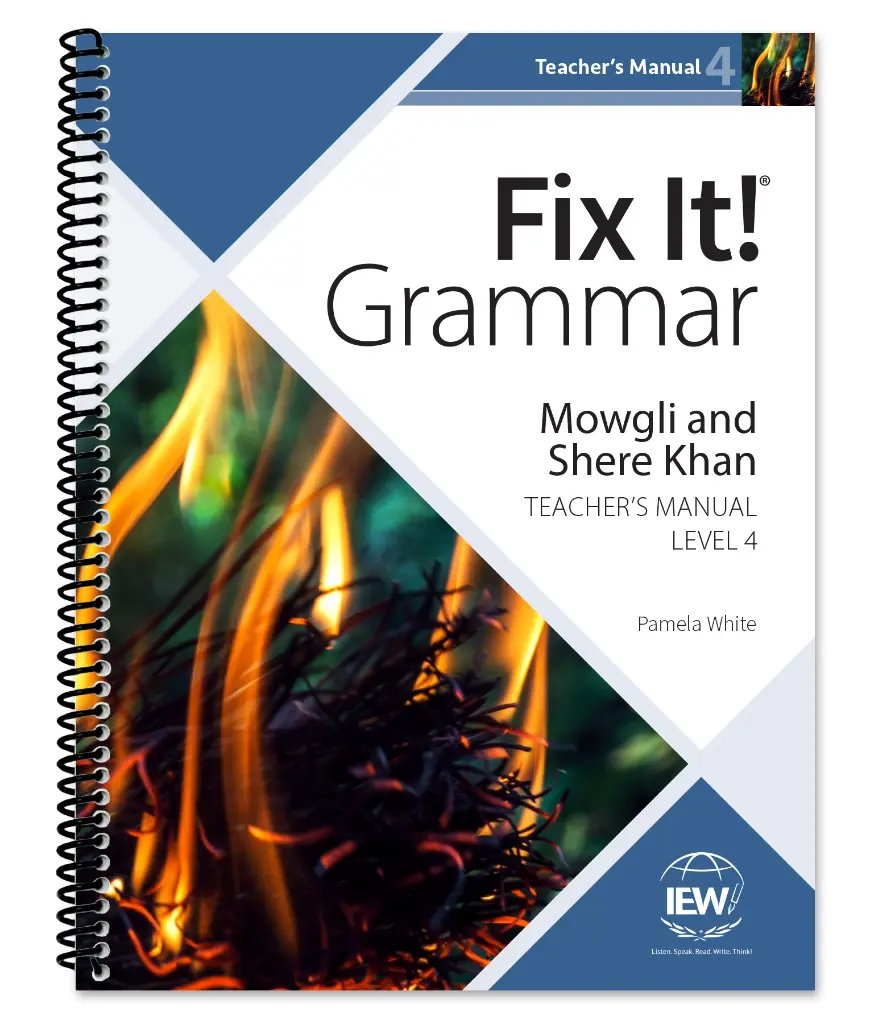 [Fix-L4-T] Fix It! Grammar: Level 4 Mowgli and Shere Khan [Teacher's Manual]