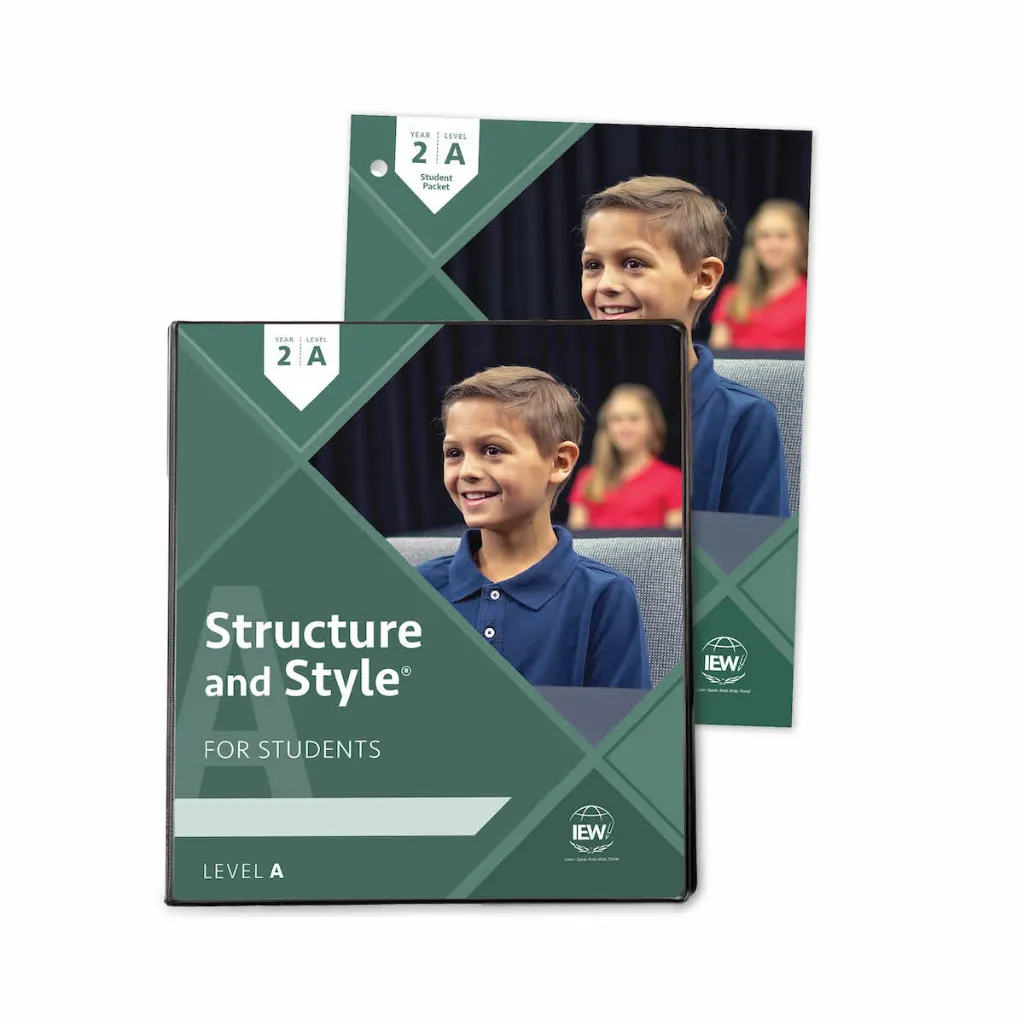 [SSS-2A-BRS] Structure and Style for Students: Year 2 Level A [Binder & Student Packet]