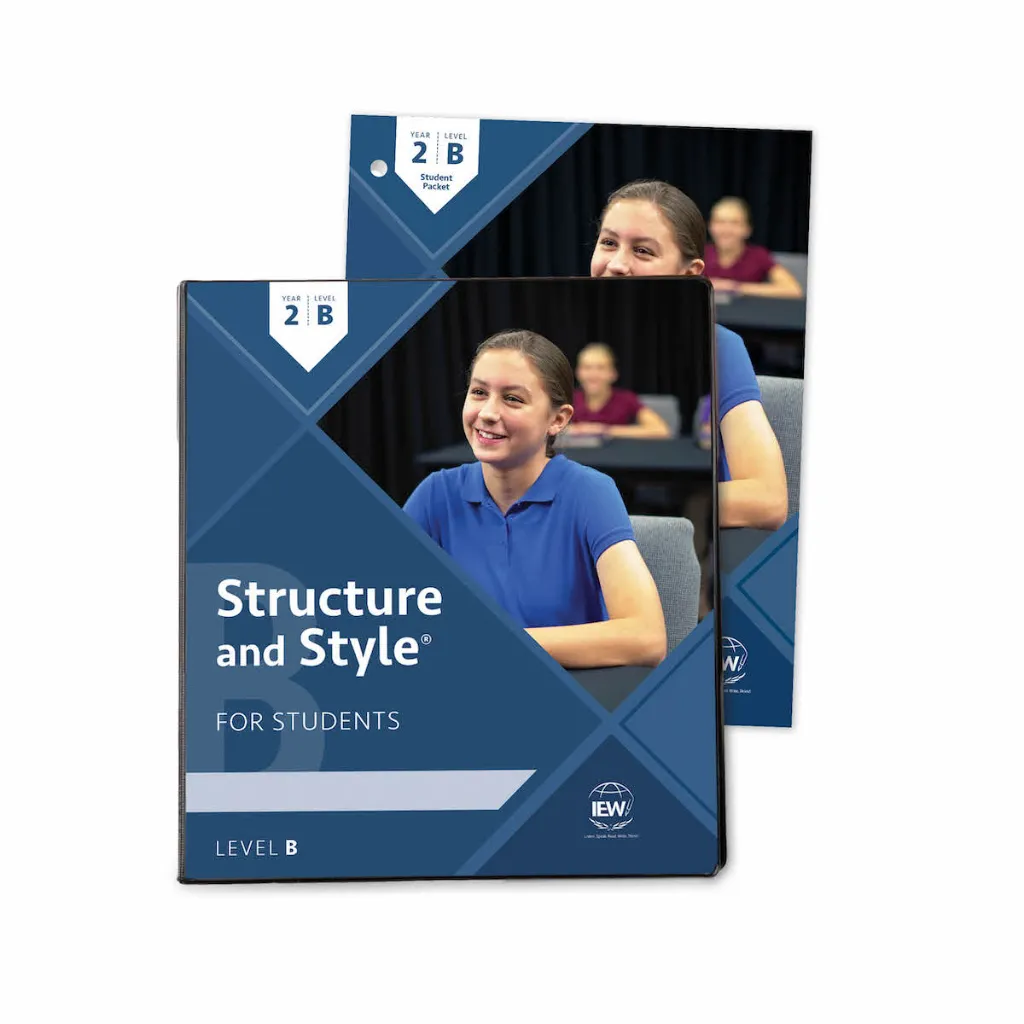 [SSS-2B-BRS] Structure and Style for Students: Year 2 Level B [Binder & Student Packet]